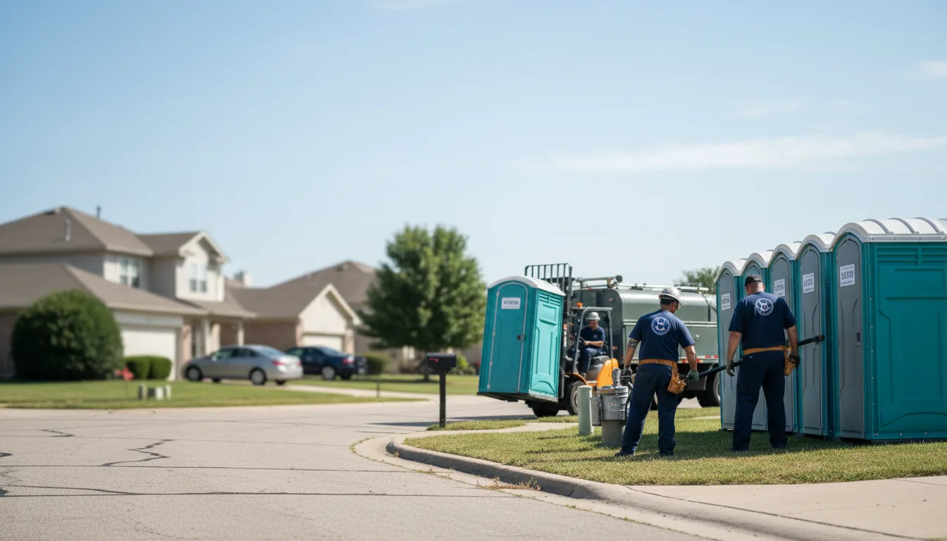 Porta Potty Rental in Fairfield, ME near me